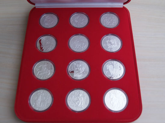 Picture of Сувенирный набор монет "ЗНАКИ ЗОДИАКА" (Украина)