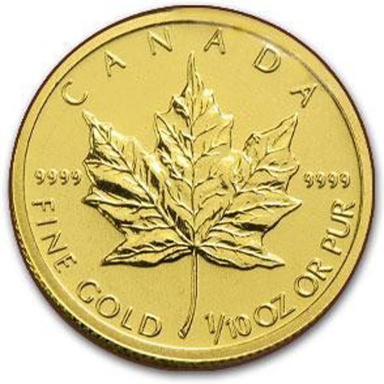 Picture of Канадский кленовый лист 1/10 унции