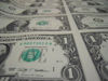 Picture of Неразрезанный  лист банкнот  США номиналом 1$    1/2 листа  (27шт. на листе)