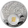 Picture of Дева - серебряная монета с позолоченным элементом