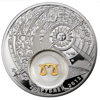 Picture of Весы - серебряная монета с позолоченным элементом