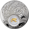 Picture of Скорпион - серебряная монета с позолоченным элементом