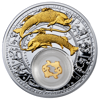Picture of Риби - срібна монета з позолоченим елементом