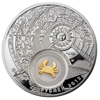 Picture of Рак - серебряная монета с позолоченным элементом
