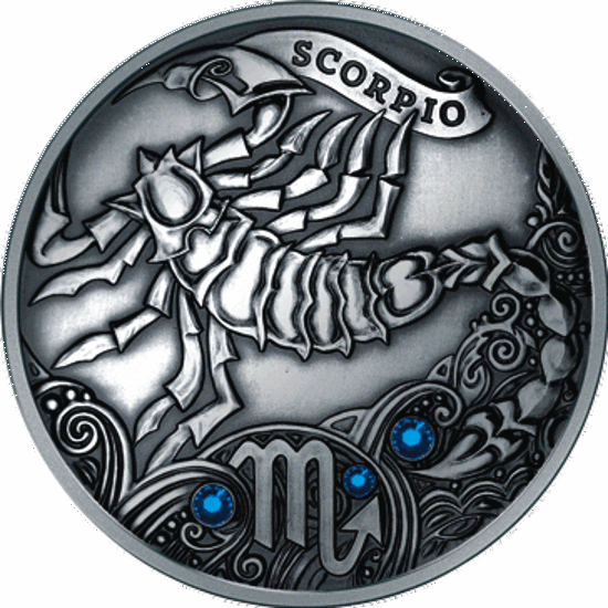 Picture of Памятная монета «Скорпион» серия III