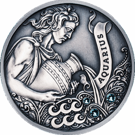 Picture of Пам'ятна монета «Вадалей» («Водолій»)