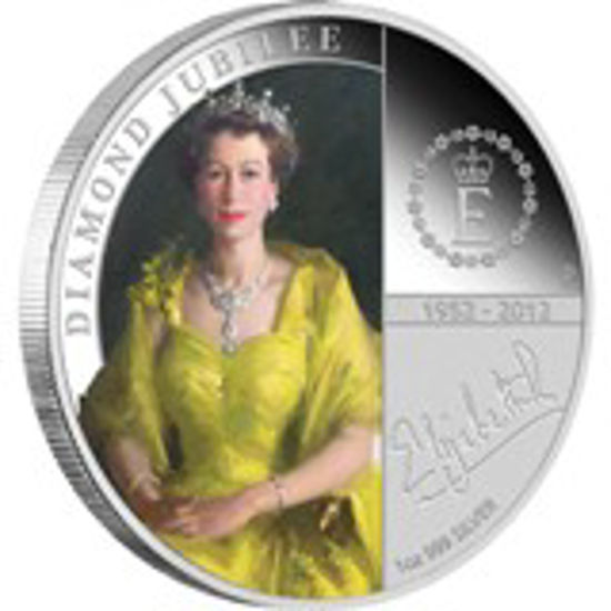 Picture of 1 oz Серебряная монета "Бриллиантовый Юбилей"