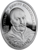 Picture of Серебряная монета "Гетман  Дмитро Вишневецкий"