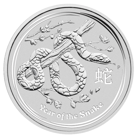 Picture of Серебряная монета "Год Змеи",  Австралия. 15,5 грамм