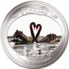 Picture of Монета Love is Precious BLACK SWANS, 2009 рік, срібло 999