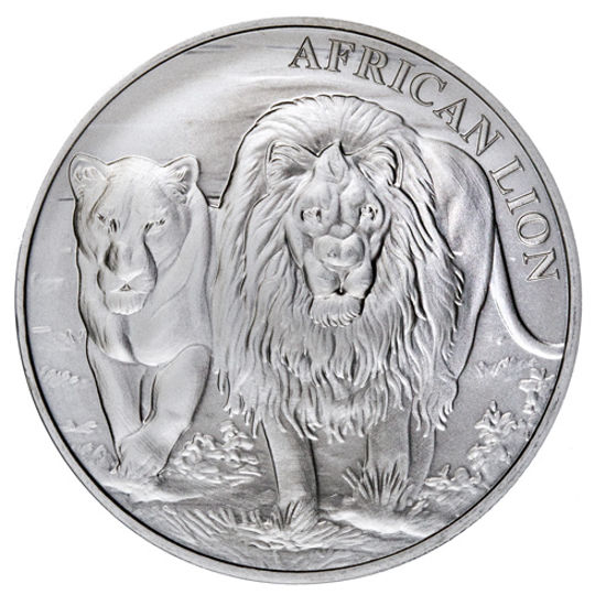 Picture of Монета «Африканский лев», Конго, 2016