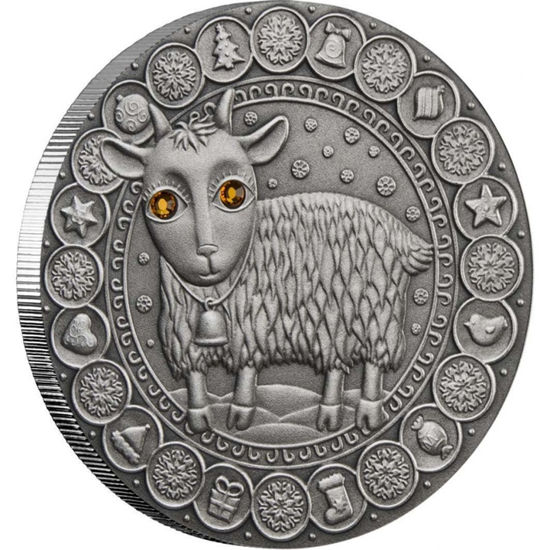 Picture of Срібна монета КОЗОРІГ 2009 серії «Знаки Зодіака»