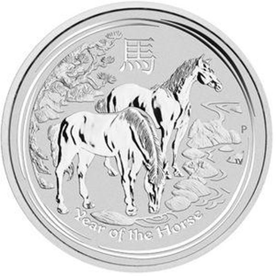 Picture of Серебряная монета "Год Лошади", 1 доллар. Австралия. 31,1 грамм