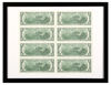 Picture of Банкнота в рамке два доллара (8шт на листе)