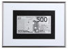 Picture of Посеребренная  банкнота в рамке 500 Евро