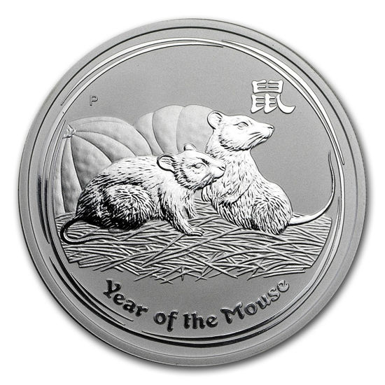 Picture of Срібна монета "Рік ЩУРА", Австралія. 15,5 грам