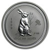 Picture of Срібна монета "Рік Кролика" Lunar 1 Series, 50 центів