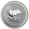 Picture of Серебряная монета "Год Свиньи" Lunar 1 Series, 1 доллар. Австралия. 31,1 грамм