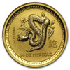 Picture of Золотая монета "Год Змеи" Lunar 1 Series, 25 долларов. Австралия. 7,78 грамм