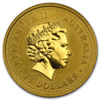 Picture of Золотая монета "Год Змеи" Lunar 1 Series, 15 долларов. Австралия. 3,11 грамм