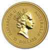 Picture of Золотая монета "Год Тигра" Lunar 1 Series, 25 долларов. Австралия. 7,78 грамм