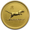 Picture of Золотая монета "Год Тигра" Lunar 1 Series, 15 долларов. Австралия. 3,11 грамм