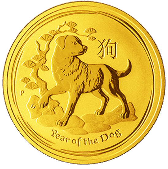 Picture of Золота монета "Рік Собаки", 50 доларів