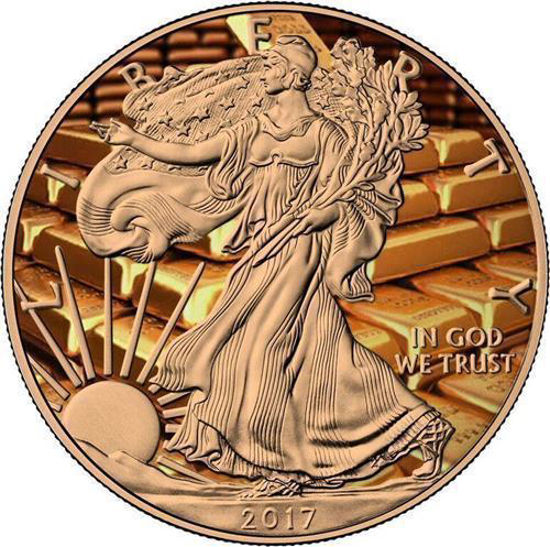 Picture of Монета "Американский орел" США Gold Silver