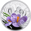 Picture of Серебряная монета «Крокус», в блистере (цветы)