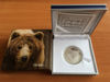 Picture of Серебряная монета "Бурый медведь"