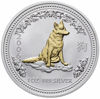 Picture of Серебро с позолотой "Год Собаки" Lunar I, 31,1 грамм, Австралия.