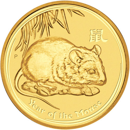 Picture of Золотая монета "Год Крысы" Lunar 2 Series, 100 долларов