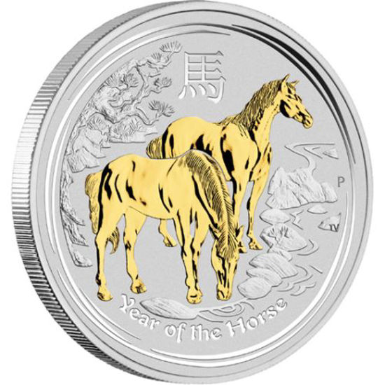 Picture of Срібна монета "Рік Коня", 1 долар