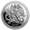 Зображення Срібна монета "Ангел" 62.2 грама 2017 р. Острів Мен