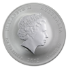 Picture of Серебряная монета "Год Дракона» II с позолотой .1 доллар. Австралия. 31,1 грамм