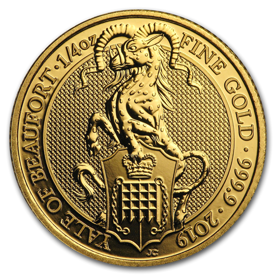 Picture of Серія Звірі Королеви Золото, Єль в Бофорті 7.78 грам, VII / X The Yale of Beaufort, Великобританія 2019