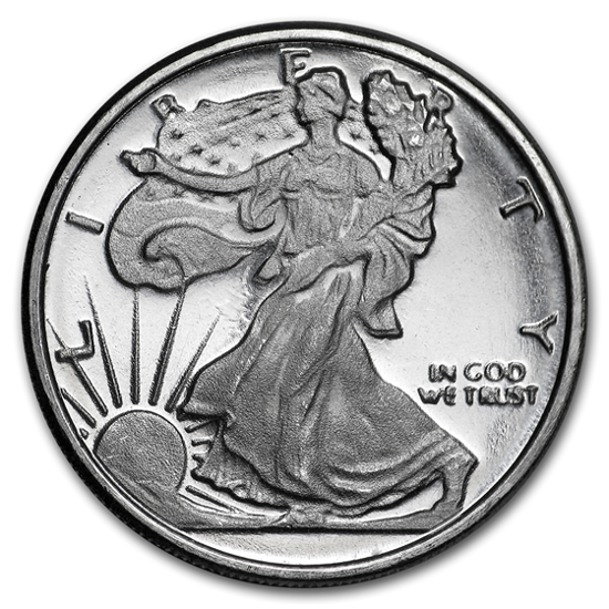Picture of 1/2oz Silver Round - Walking Liberty