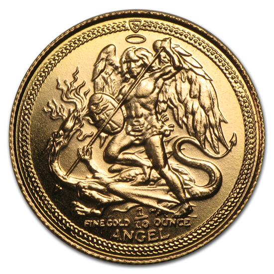 Picture of Золотая монета Ангел Защитник 3,11 грамм 999