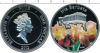 Picture of Набор монет Ниуэ 1 доллар, cеребро. Cерия цветы мира