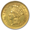 Picture of Золото с изображением принцессы 3$ U.S. GOLD (PRINCESS 1854 - 1889)