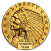 Picture of Золото с изображением индейца 2.50$ QUARTER EAGLES (INDIAN 1908 - 1929)