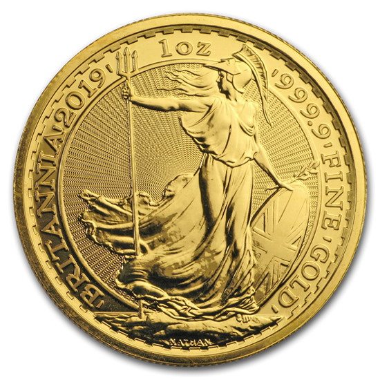 Picture of Золотая монета "Британия "1 унция