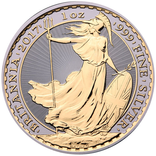Picture of Монета "Британия", Великобритания, (Gold Black Empire Edition)
