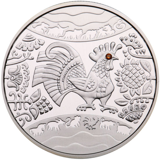 Picture of Памятная монета "Год Петуха"