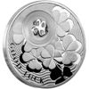 Picture of Серебряная монета ЧЕТЫРЕХЛИСТНЫЙ КЛЕВЕР серии «Монеты на счастье» "GOOD LUCK"
