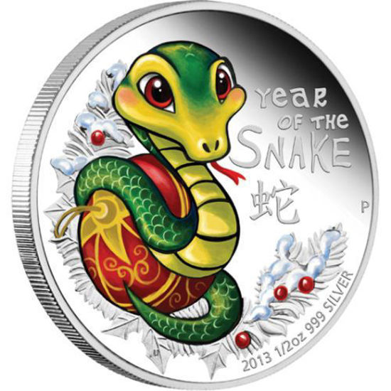 Picture of Серебряная монета "Маленькая змейка" Австралия. 15,5 грамм