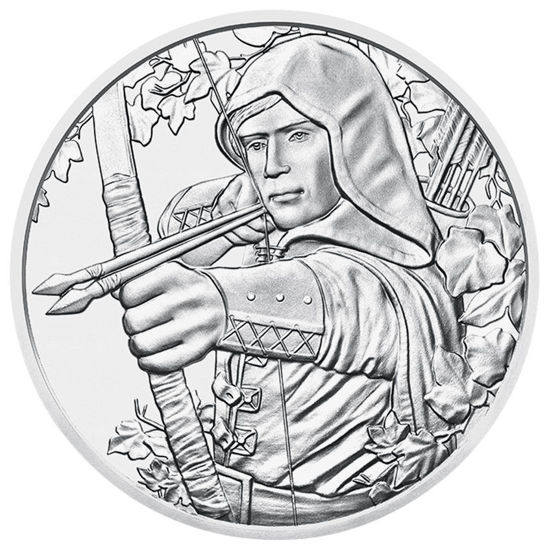 Изображение Серебряная монета "Робин Гуд" Австрия, 31.1 грамм