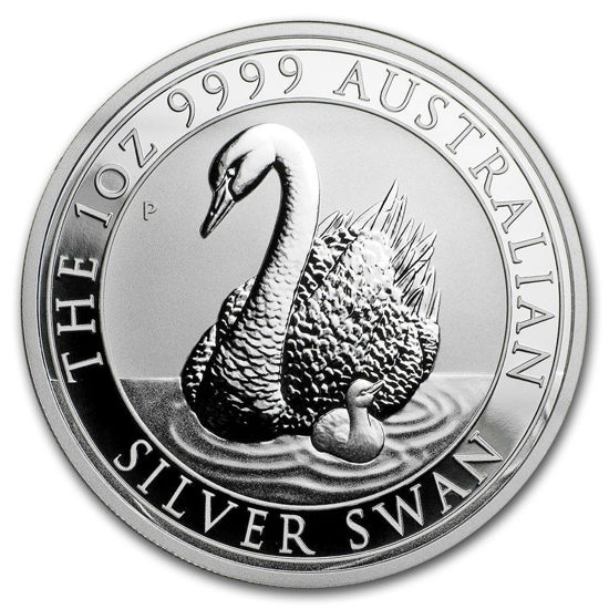 Picture of Серія срібних монет Австралії «Лебідь» 31,1 грам, 2018