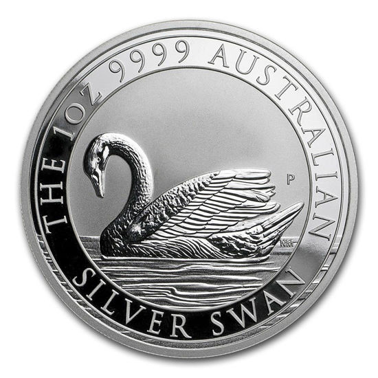 Picture of Серія срібних монет Австралії «Лебідь» 31,1 грам, 2017