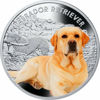 Picture of Серебряная монета "Лабрадор ретривер" серия "Лучшие друзья человека - собаки" 17,5  грамм